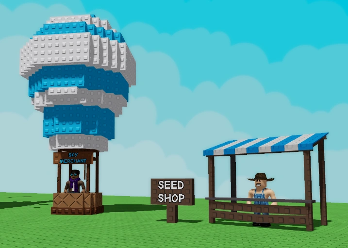 Sky Merchant Grow a garden